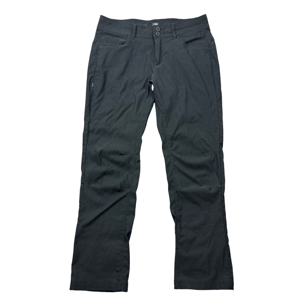 Prana Halle Straight Fit Pants Black Outdoor Hiking Women 32x29 Outdoor Gorpcore